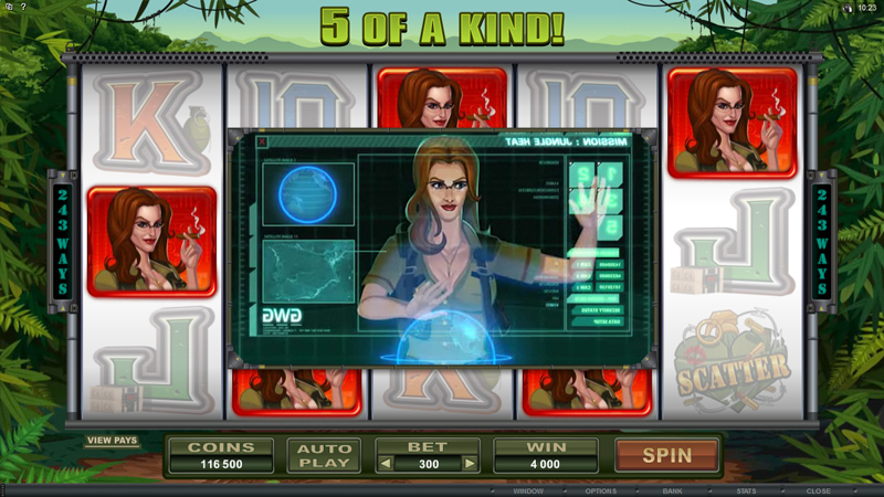 Girl with Guns Videoslot